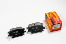 Колодки тормозные передние JustDrive JBP0232 HO Civic 2.2T 06-