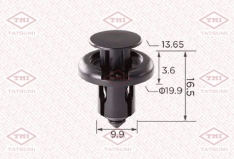 Клипса крепления Tatsumi TJB1008 Honda