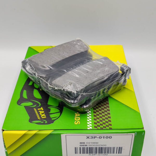 Колодки тормозные задние IXAT X3P0100 Toyota RAV4 1# 1994-2000 2# 2000-2005 Chery Tiggo 2005-