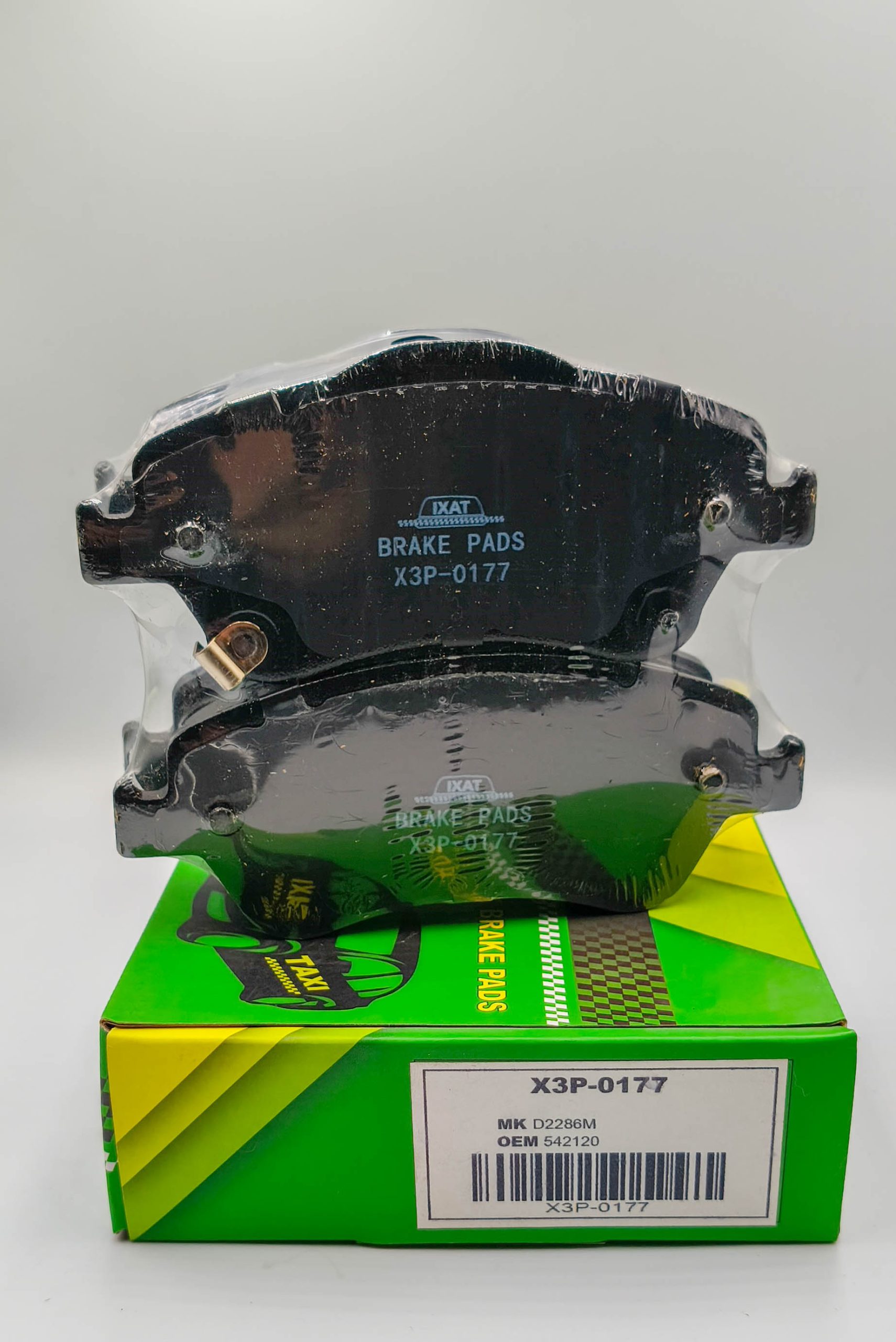 Колодки тормозные передние IXAT X3P0177 Corolla/Auris NDE150/NRE150/ZRE15#/ZZE150 06- D2286M Колодки тормозные передние IXAT X3P0177 Corolla/Auris NDE150/NRE150/ZRE15#/ZZE150 06- D2286M