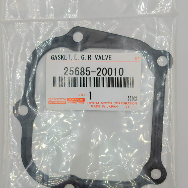 Прокладка клапана EGR Toyota 2568520010 1MZ 2MZ-FE Windom, MCV20