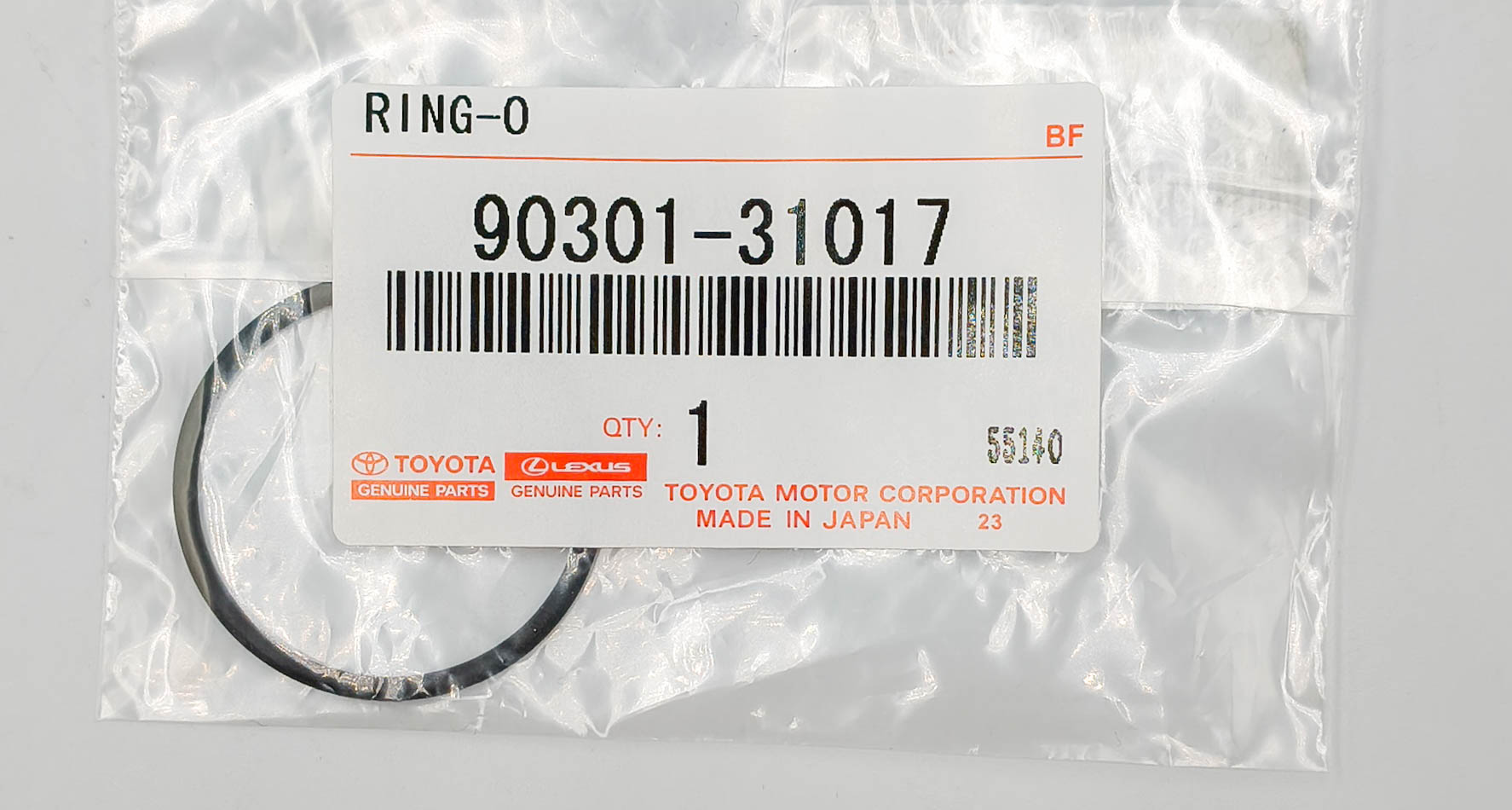 Кольцо уплотнительное топливного фильтра Toyota 9030131017 Кольцо уплотнительное топливного фильтра Toyota 9030131017