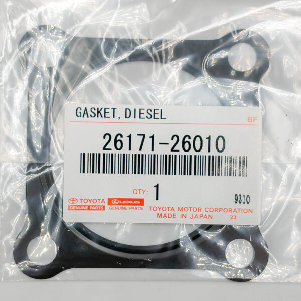 Прокладка дроссельной заслонки металл Toyota 2617126010 1VD-FTV Land Cruiser 200 2007-