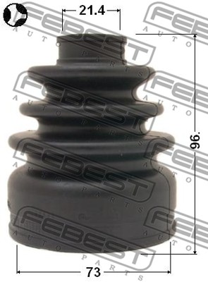Пыльник привода Febest 0215J1016 Mitsubishi Airtrek CU2W CU4W CU5W Mitsubishi Outlander