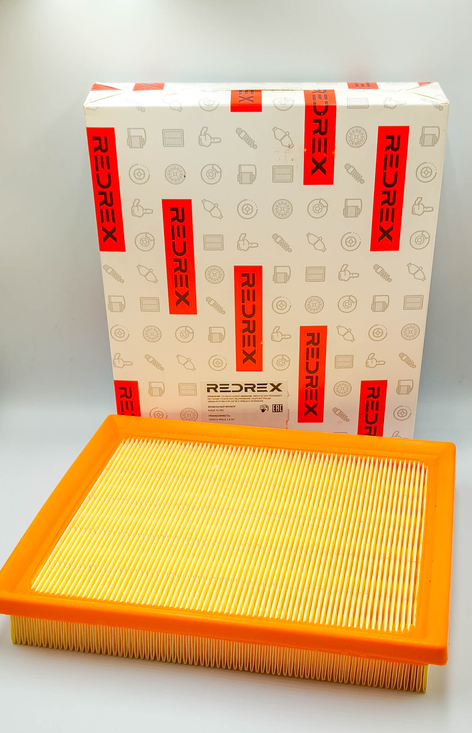 Фильтр воздушный RedRex RA0085 Toyota Auris _E18_ 1.8 hybrid 2012- Esquire _R8_ 1.8 hybrid 2014- Фильтр воздушный RedRex RA0085 Toyota Auris _E18_ 1.8 hybrid 2012- Esquire _R8_ 1.8 hybrid 2014-
