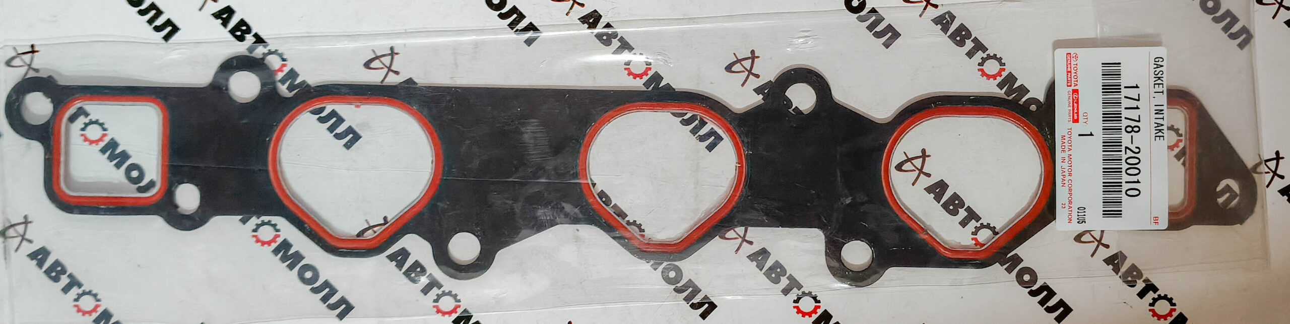 Прокладка впускного коллектора Toyota 1717820010 1MZ-FE 2MZ-FE 1995- Прокладка впускного коллектора Toyota 1717820010 1MZ-FE 2MZ-FE 1995-