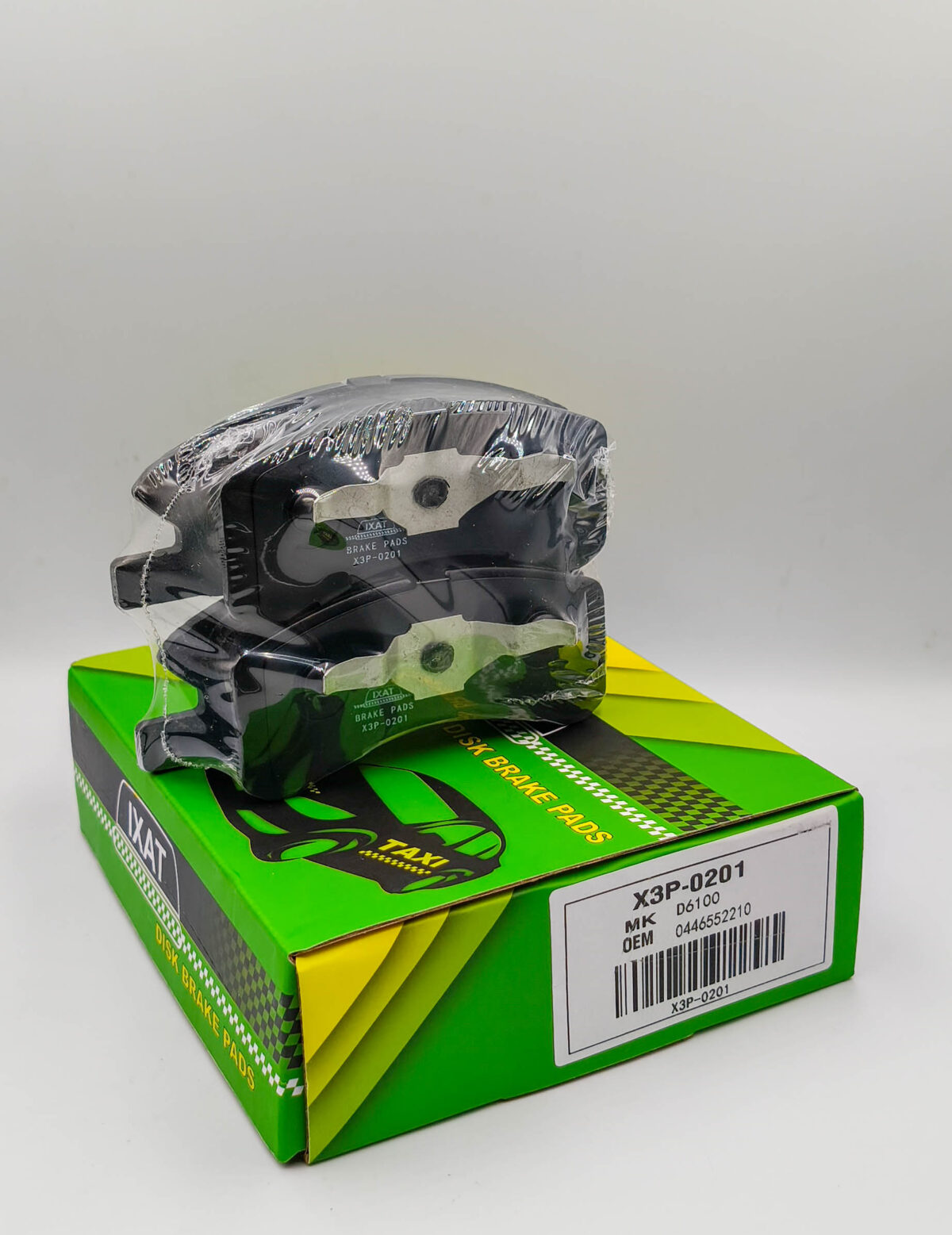 Колодки тормозные передние IXAT X3P0201 Daihatsu Move L150 Daihatsu Mira L250 Nissan Otti H91W Pleo