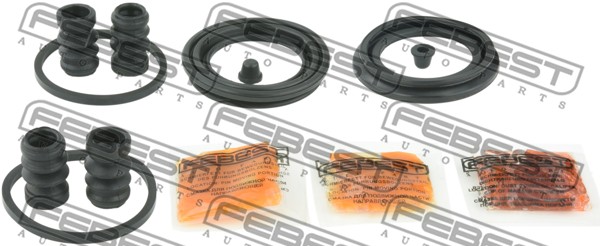 Ремкомплект суппорта дисковых тормозов передний Febest 0175QNC20F Toyota BB 2005- Passo (10, 30) 04-