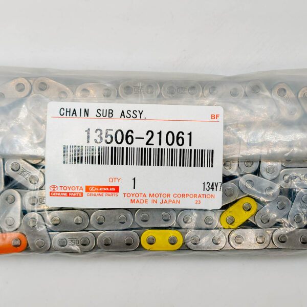 Цепь привода ГРМ Toyota 1350621061 66 звеньев 1NZ-FE Corolla Allion Vitz Ist