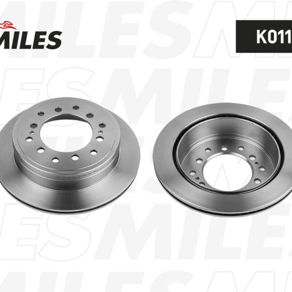 Диск тормозной задний Miles K011707 Toyota Land Cruiser 150 2005-