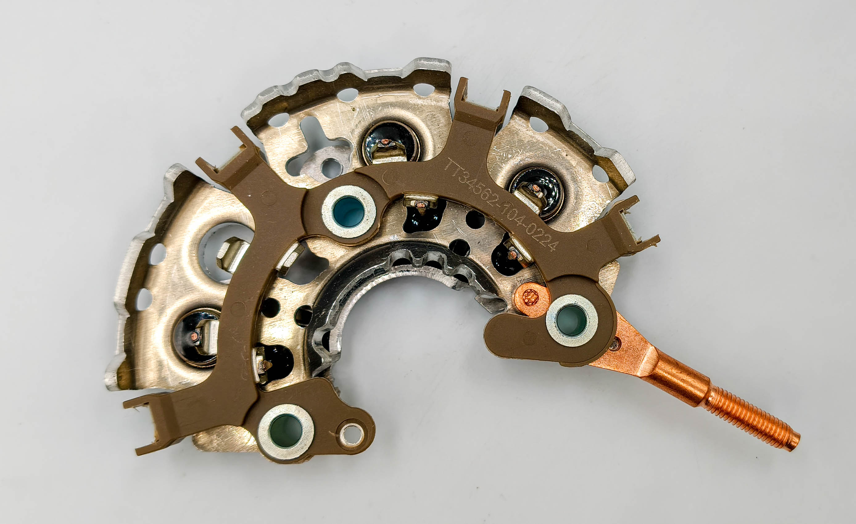 Мост диодный TeslaTechnics TT34562 Toyota Highlander ACU20 1MZ-FE RAV4 ACA20 1AZ-FE