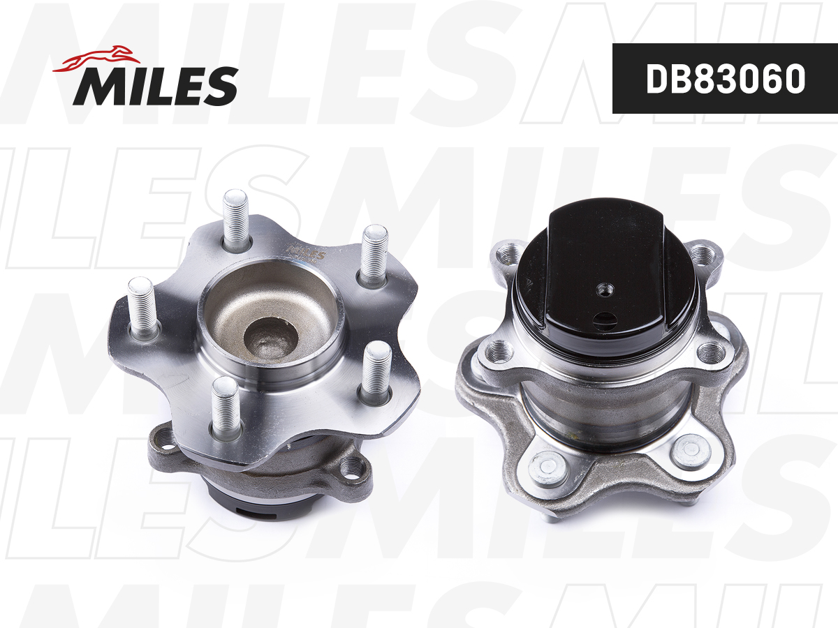Ступица задняя Miles DB83060 Nissan Qashqai I X-Trail T31 2007- Ступица задняя Miles DB83060 Nissan Qashqai I X-Trail T31 2007-