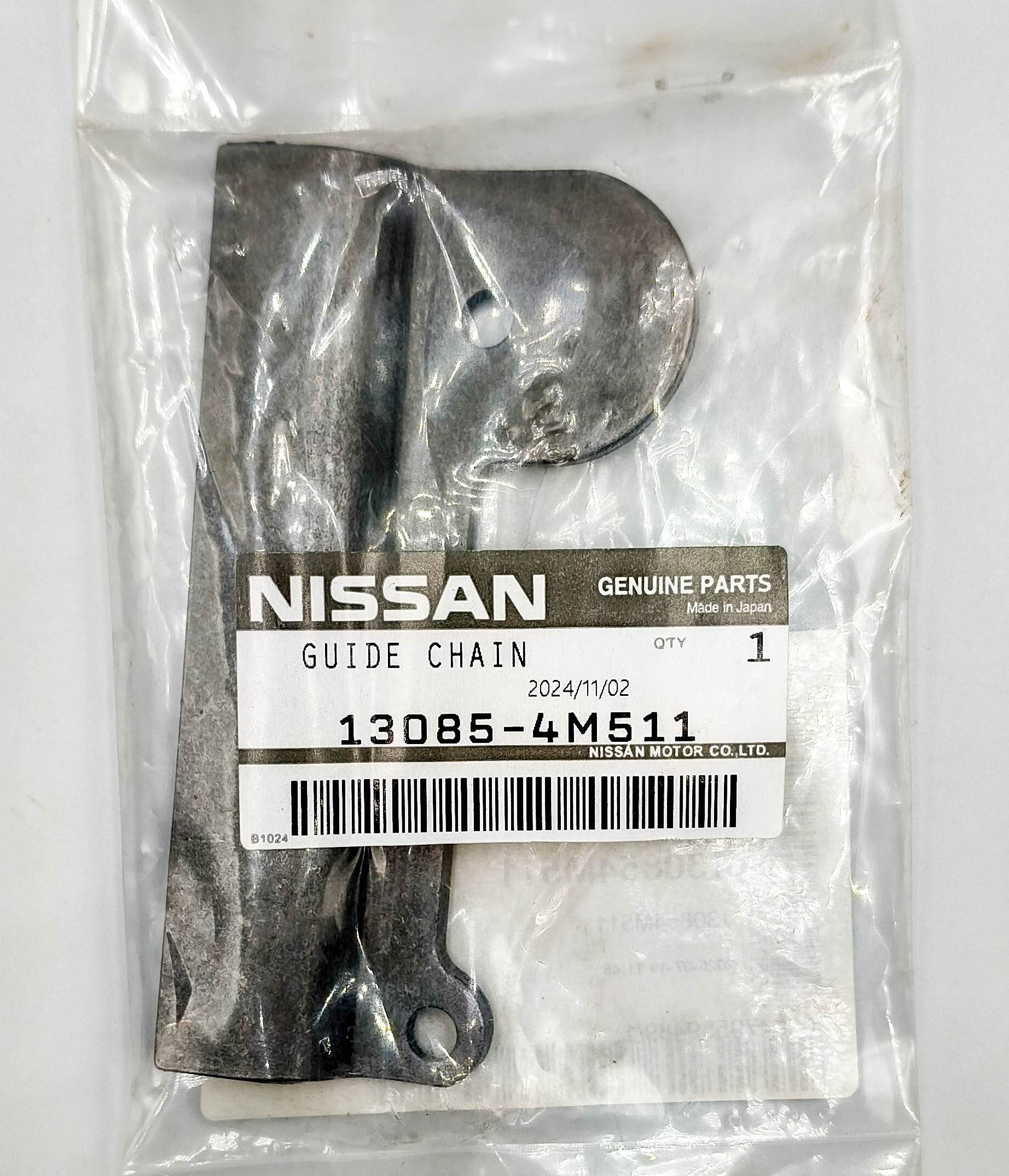 Успокоитель цепи ГРМ Nissan 130854M511 Bluebird QU14 Sunny B15 QG13DE QG15DE QG18DE Успокоитель цепи ГРМ Nissan 130854M511 Bluebird QU14 Sunny B15 QG13DE QG15DE QG18DE