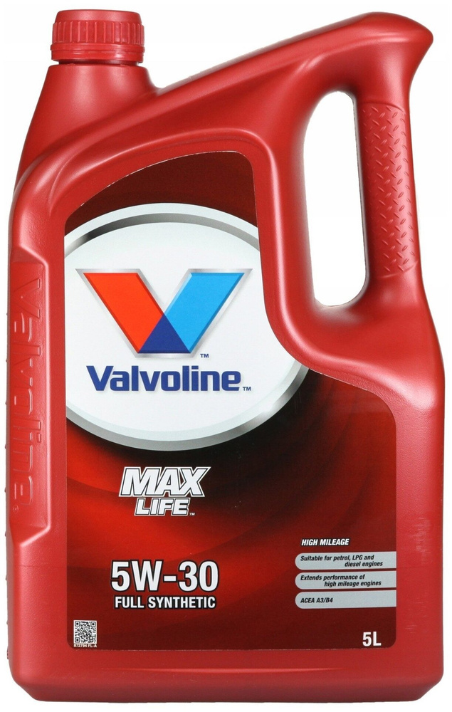 Масло моторное Valvoline MaxLife 5W-30 5л