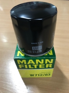 Фильтр масляный Mann-Filter W712/83